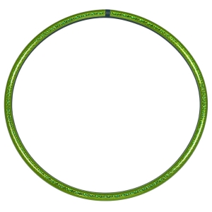 Zirkus Hula Hoop, Hologramm Farben, Ø 85cm Grün