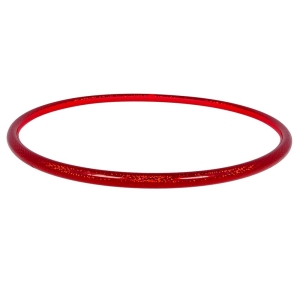 Zirkus Hula Hoop, Hologramm Farben, Ø 75cm Rot