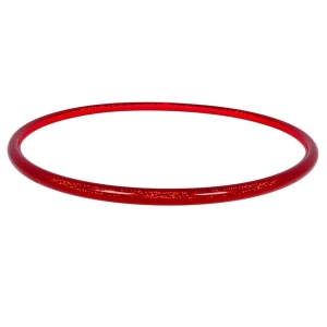 Zirkus Hula Hoop, Hologramm Farben, Ø 85cm Rot