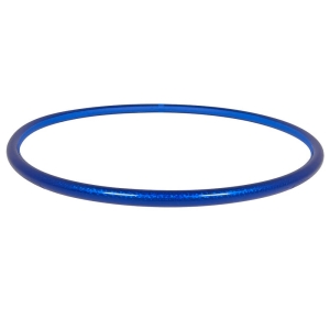 Hula Hoop de circo, colores holográficos 80 cm, azul