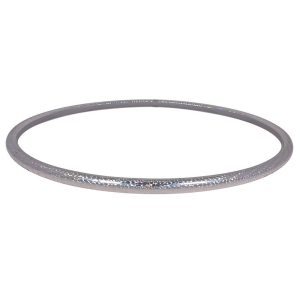 Zirkus Hula Hoop, Hologramm Farben, Ø 80cm Silber