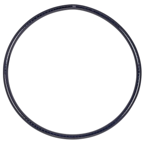 Zirkus Hula Hoop, metallic Farben, Ø 75cm Schwarz