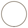 Hula Hoop con diseño negro y dorado, Ø 80/90/100 cm