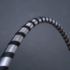 Black & Silver Exklusiver Designer Hula Hoop, Ø80/90/100cm