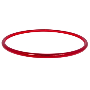 Metallic Hula Hoop, red Ø80cm