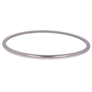 Métalliques Hula Hoop, argent Ø100cm