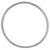 Métalliques Hula Hoop, argent Ø100cm