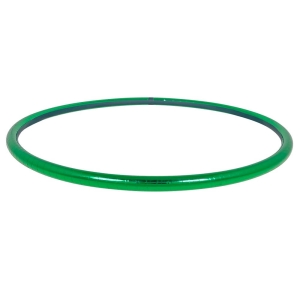 Metallic Hula Hoop, green Ø100cm