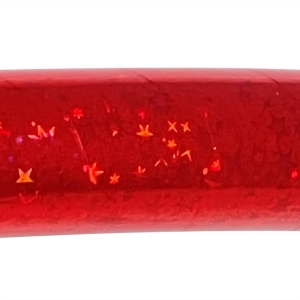 Hula Hoop para los niños con una cinta de estrellas, Ø60cm, rojo