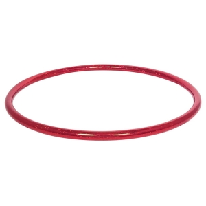 Hula Hoop para los niños con una cinta de estrellas, Ø60cm, rojo