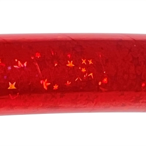 Hula Hoop para los niños con una cinta de estrellas, Ø70cm, rojo