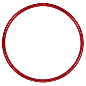 Hula Hoop de estrellas 80 cm, rojo