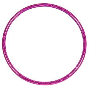Hula Hoop de estrellas 100 cm, rosa