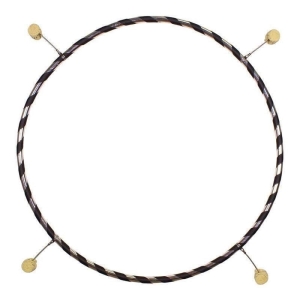 Feuer Hula Hoop Reifen, 90cm, 4 Fackeln, 20mm