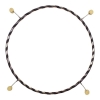 Hula Hoop de feu Ø 100cm avec 4 torches, 16mm