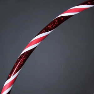 Navidad Hula Hoop II, Ø 80cm, rojo