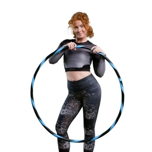 Hula Hoop per principianti, Ø 90 cm blu neon