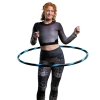 Hula Hoop para principiantes, 90 cm, azul neon