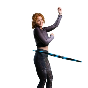 Beginner Hula Hoop, Light-Blue Ø95cm