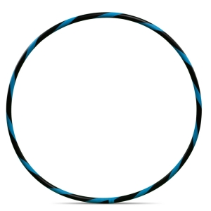 Hula Hoop para principiantes, 100 cm, azul-neon