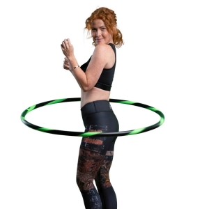 Hula Hoop Reifen für Anfänger Ø95cm Hell-Grün