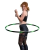 Hula Hoop para principiantes, 100 cm, verde-neon