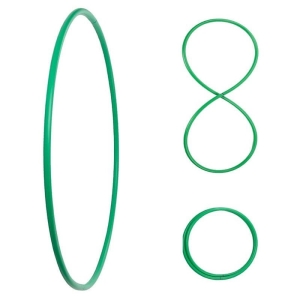 Pieghevole Hula Hoop, HDPE-20mm, colorato, Ø105/100/95/90cm