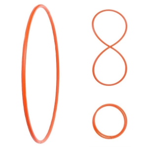 Pieghevole Hula Hoop, HDPE-20mm, colorato, Ø105/100/95/90cm