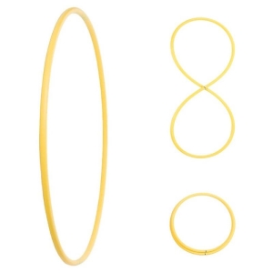 Pieghevole Hula Hoop, HDPE-20mm, colorato, Ø105/100/95/90cm