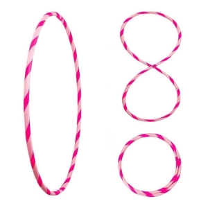 Cerceau Hula Hoop coloré, pliable, Ø90/95/100cm