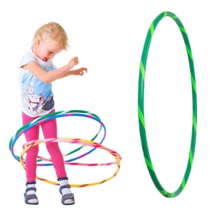 De colores para niños de Hula Hoop para pequeños profesionales, Ø60cm Verde-Verde