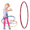 Colorato bambini Hula Hoop per i piccoli professionisti, Ø60cm Rosso-Negro