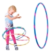 Bunter Kinder Hula Hoop für kleine Profis, Ø60cm, Blau-Pink