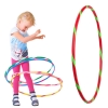 Colorato bambini Hula Hoop per i piccoli professionisti, Ø70cm Rosso-Verde