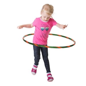 Funny Hula Hoop pour enfants,  Ø60cm Vert-Orange