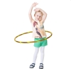 Glamour Hula Hoop para niños, Ø60cm Amarillo-Amarillo