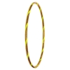 Glamour Hula Hoop for kids, Ø60cm Yellow-Yellow