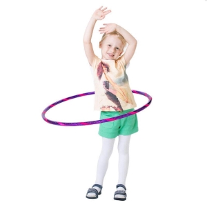 Glamour Hula Hoop pour enfants, Ø60cm Violet-Pink
