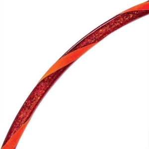 Glamour Hula Hoop para niños, Ø80cm Rojo-Naranja