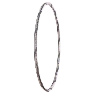 Glamour Hula Hoop per i bambini, Ø80cm Argento-Grigio