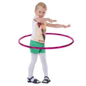 Super Star Kinder Hula Hoop, Ø60cm, Pink-Pink