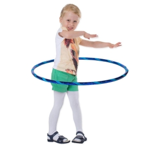 Super Star Kinder Hula Hoop, Ø70cm, Blau-Blau