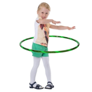 Super Star Kids Hula Hoop, Ø70cm Green-Green