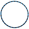 Plegable Hula Hoop para principiantes, Neon-azul, Ø100cm