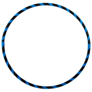 Pliable Cerceau Hula Hoop pour débutants, Neon-bleu Ø105cm