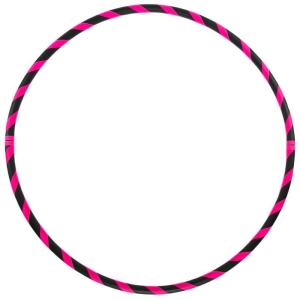 Faltbarer Anfänger Hula Hoop Reifen, Neon-Pink Ø100cm