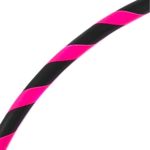 Faltbarer Anfänger Hula Hoop Reifen, Neon-Pink Ø100cm