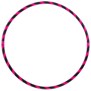 Plegable Hula Hoop para principiantes, Neon-rosa Ø95cm