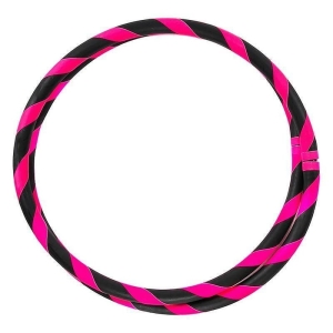 Faltbarer Anfänger Hula Hoop Reifen, Neon-Pink Ø95cm