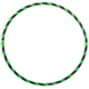 Faltbarer Anfänger Hula Hoop Reifen, Neon-Grün Ø100cm